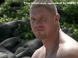 Fabulous pornstar in incredible blonde, outdoor sex movie