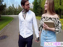 Favorite student 18+ 9 Min - Amalia Davis, Dean Van Damme And Huge Boobs