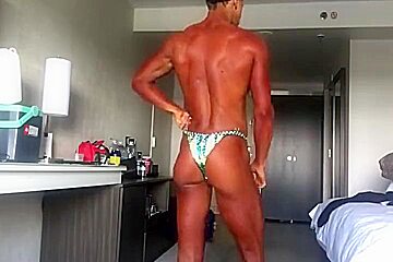Fbb Topless Posing In The Bedroom