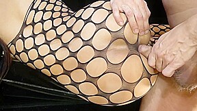 Fishnet Bodystocking Anal Fuck