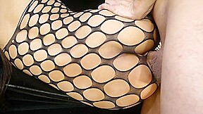 Fishnet Bodystocking Anal Fuck