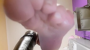 Foot Fetish Jerk Off Instruction For My Slave