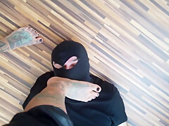 Foot Slave From The Wardrobe