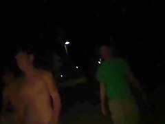 Frat twink assfingering and fucking in group