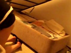 Friend's hot Step mom shows off sexy legs in pulled up skirt