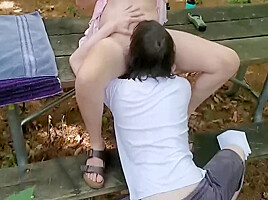 Fucking Hot Little Slut Sarah Evan Gets A Creamy Creampie In Public From One Of Her Fans