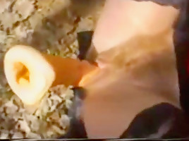 GRANNY CAR AND OUTDOOR GROUP DILDO SEX