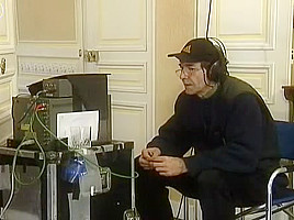 Gina Wild double-penetrated in leather