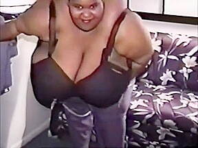 Gloria's big huge black breast