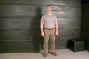 HUSG David 1 l beefy Step daddy in white stockings posing