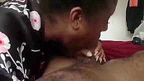 Her man went to the store and she came over to give me head finally