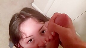 Her second blowjob ever, and made me cum 3X