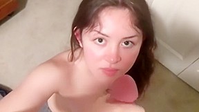 Her second blowjob ever, and made me cum 3X