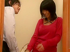 Horny Japanese chick Sasa Handa in Hottest Couple JAV clip