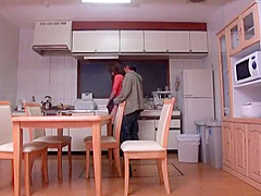 Horny Japanese chick Yukina Kiritani, Kami Kimura in Best Stockings, Small Tits JAV movie