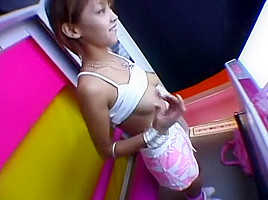 Horny Japanese girl Sakura Sakurada in Fabulous Public, Solo Female JAV scene