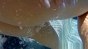 Horny Olivia Austin Plays With Her Pussy Underwater