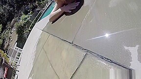 Horny Olivia Austin Plays With Her Pussy Underwater