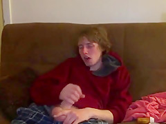 Horny Stoned Guy Wanks And Talks (no Cum)