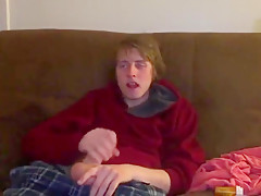 Horny Stoned Guy Wanks And Talks (no Cum)