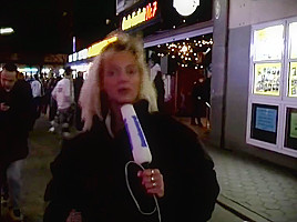 Horny blonde amateur found in public