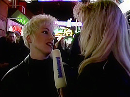 Horny blonde amateur found in public