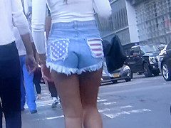 Hot Patriot w Nice Tits n Friend