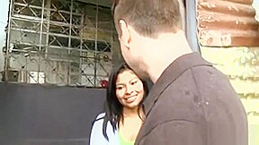 Hunk Is Driving His Massive Rod Deeply Into Babe's Cunt