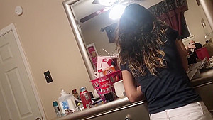 I was about to cum when her Step mom caught us