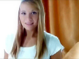 Incredibly hot blonde teen 18+ pussy fucked