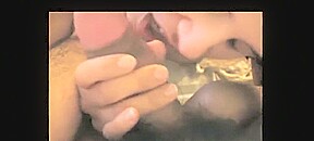 Italian amateur girl with big tits gives an excellent blowjob