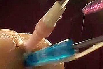 JAV Beauties Pleasure - double penetration Machine