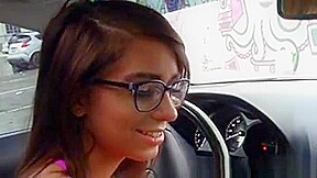 Joseline Kelly Glasses Covered With Cum