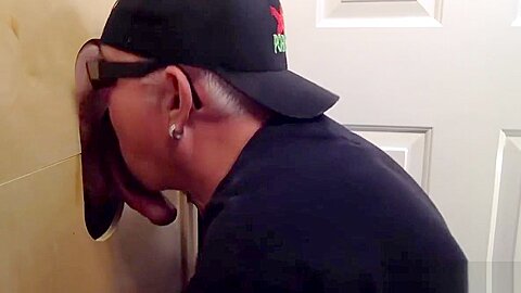 Just Married and Loves The Gloryhole BJs