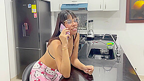 Latina Neighbor Asks Me To Give Her A Great Fuck In Her Dining Room While Her Husband Is Away
