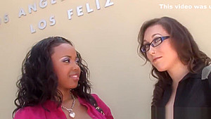 Lesbian Stace Lane Punishes Sin Sage