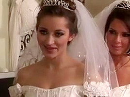 Lesbian wedding  Veronica Avluv and Dani Daniels married