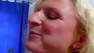 MILF Blonde On A Dinner Fuck Date