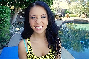 Madelyn Monroe is still fresh and her pussy is still tight
