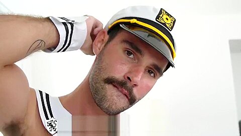 ManRoyale Halloween Celebration Fuck With Two Hunks