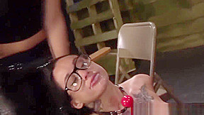 Mistress hate fucks slave
