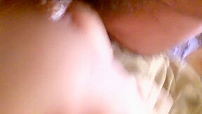 Moaning anal insertion