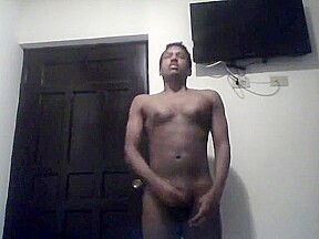 Muscle hot boy with big dick does masturbation until cum