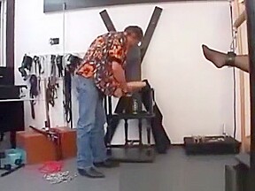 My Sexy Piercings mature slave with heavy pierced pussy domi