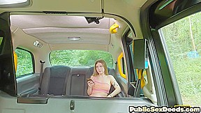 Nasty 21yo slut get sidefuck by driver