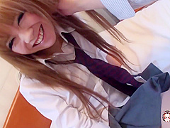 Naughty Asian Ai Readily Welcomes A Big Cock After Playing With Her Vibrator - Bigger Cock