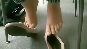 NumaCandid Wild Flat Playing and Soles Show