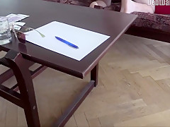 Pale-skinned Young Hottie Cumming With A Dick In His Ass - Debt Dandy