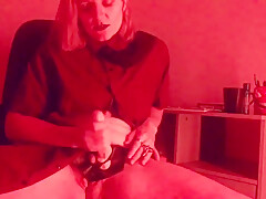 Pegging/fantasy Joi Milf Wears Strap-on And Takes Her Toy In The Ass