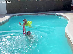 Pool Competiton - RealBikiniGirls